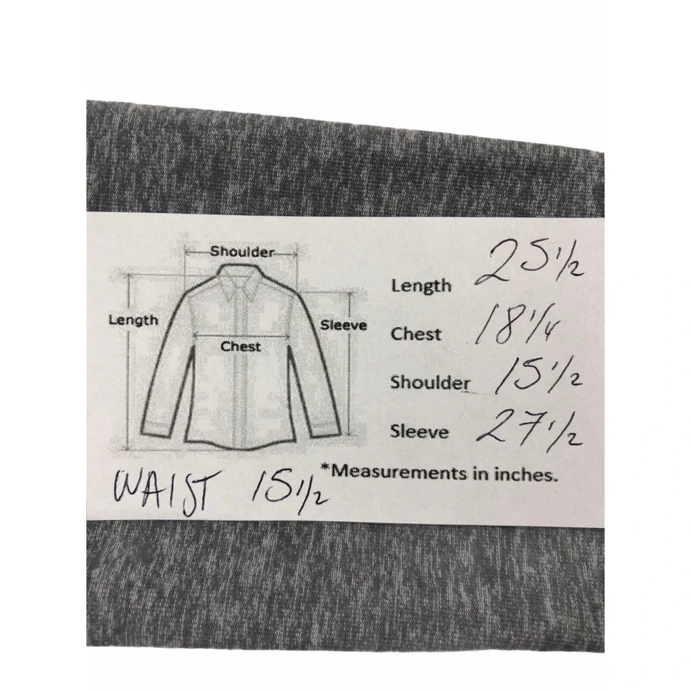 Lululemon Womens 6 8 Top Shirt Just Breathe Long Sleeve Heathered Gray Yoga EUC